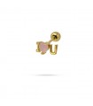PIERCING ACERO CON CIRCONITAS CPE527