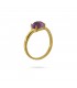 ANILLO ACERO Y CRISTAL AAN934