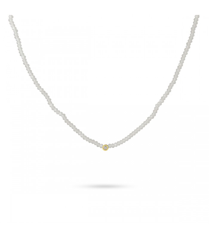 COLLAR ACERO CON CIRCONITA BCO647