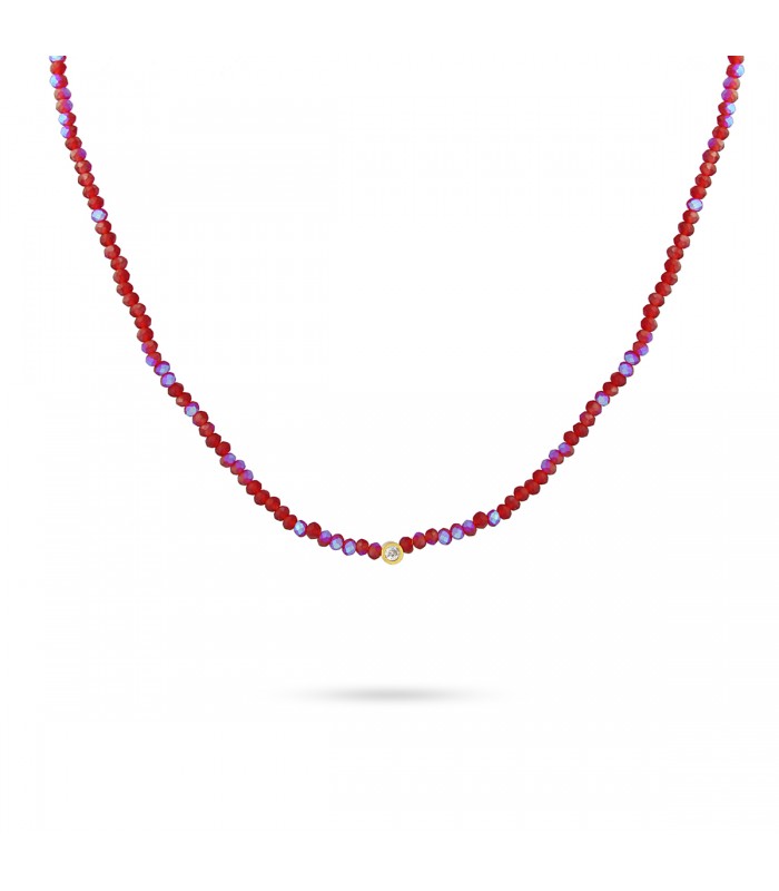 COLLAR ACERO CON CIRCONITA BCO647