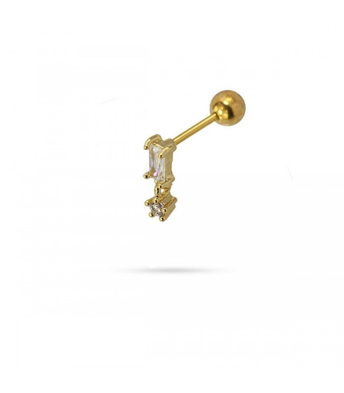 PIERCING ACERO CON CIRCONITAS CPE517A