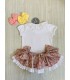 CONJ.CAMISETA+BRAGUITA LIBERTY MON PETIT BONBON VM003/5