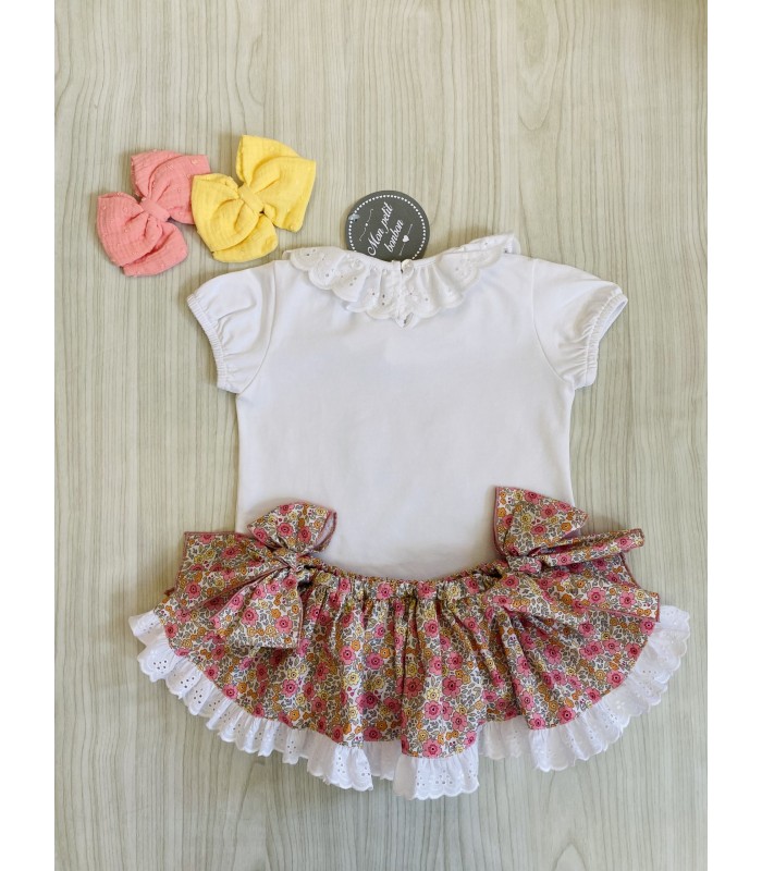 CONJ.CAMISETA+BRAGUITA LIBERTY MON PETIT BONBON VM003/5