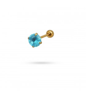 PIERCING ACERO UNA CIRCONITA 3MM CPE586