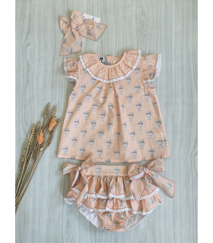 BRAGUITA+BLUSA BUNNY 8244 LA MARTINICA