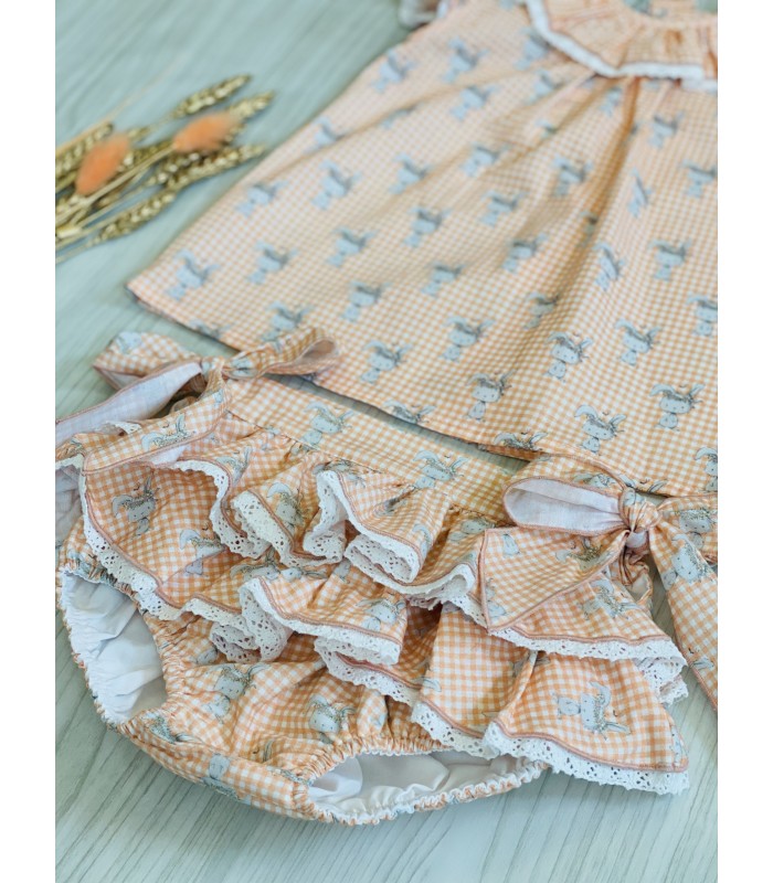 BRAGUITA+BLUSA BUNNY 8244 LA MARTINICA