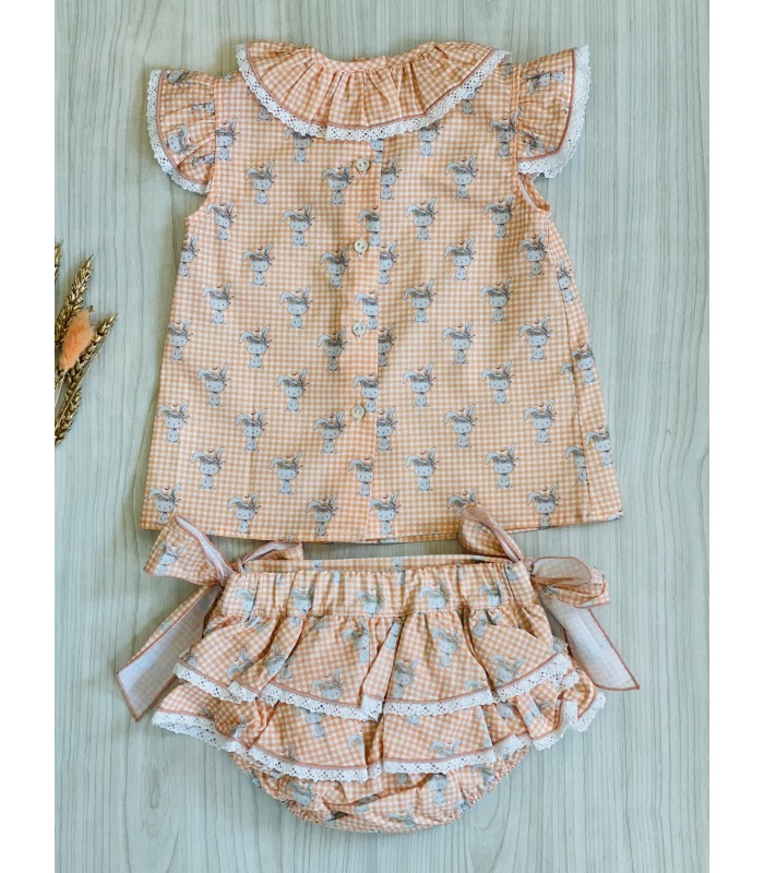 BRAGUITA+BLUSA BUNNY 8244 LA MARTINICA