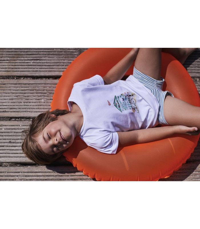 CAMISETA+BOXER LICRA 8358/4 PAPAYA LA MARTINICA