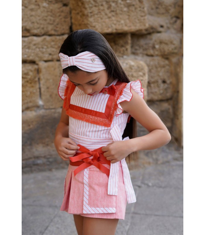 TOP+FALDA PANTALON CORALINA NOMA FERNANDEZ