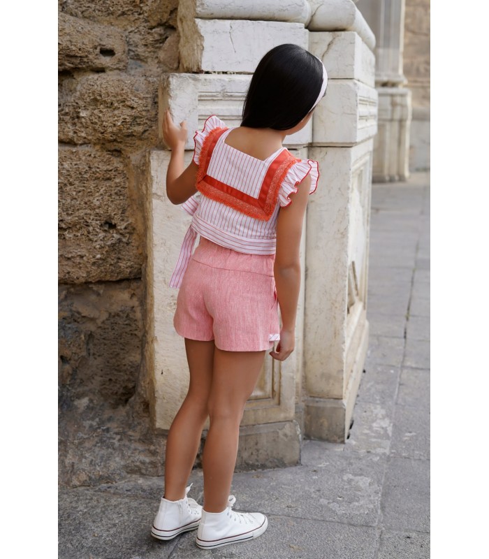 TOP+FALDA PANTALON CORALINA NOMA FERNANDEZ