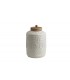 BOTE CERAMICA C/TAPA BLANCO 47-2534