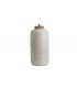 BOTE CERAMICA C/TAPA BLANCO 47-2535