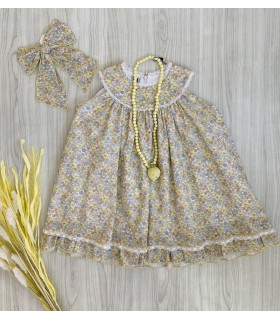 VESTIDO 8122 GIALLO LA MARTINICA