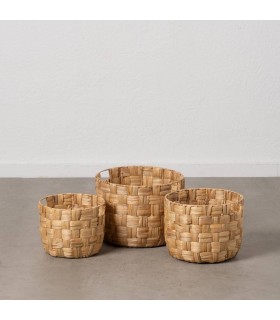 CESTO FIBRA NATURAL 38*28CM 609443