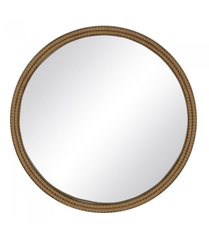 ESPEJO MADERA/RESINA 60CM 610666