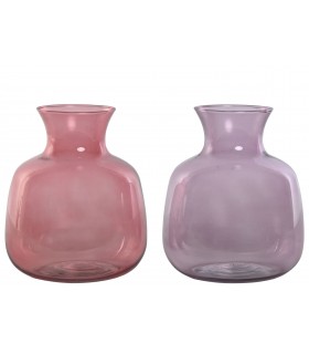 JARRON CRISTAL RECICLADO 16*19CM JR-211532