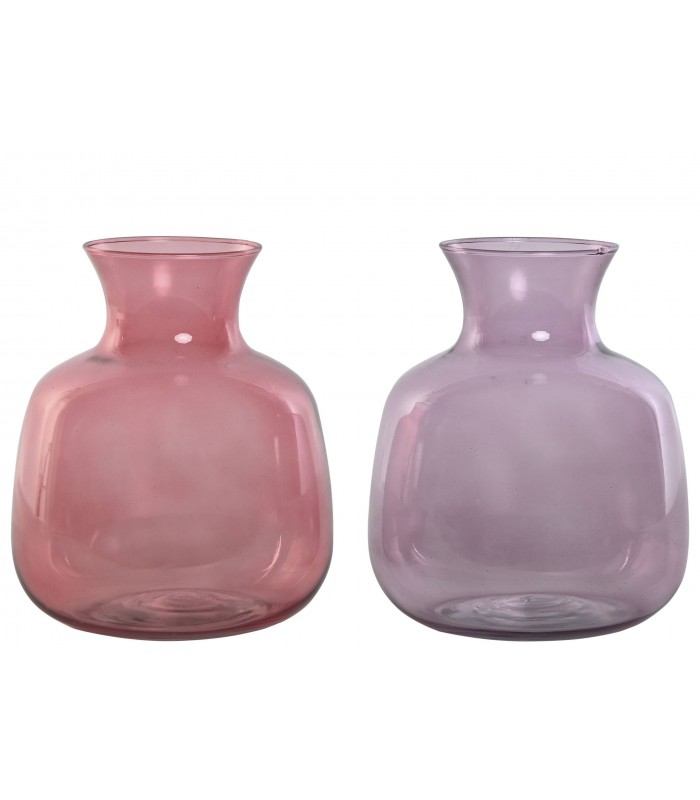 JARRON CRISTAL RECICLADO 16*19CM JR-211532