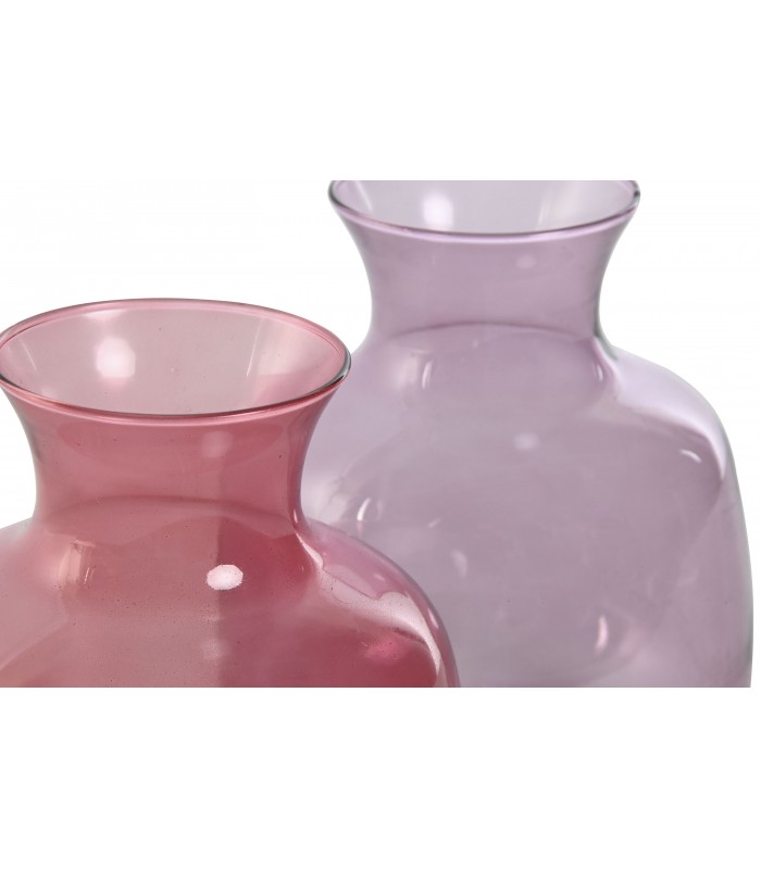 JARRON CRISTAL RECICLADO 16*19CM JR-211532