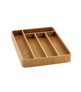 CUBERTERO MADERA SAUCE 37*26*4.5CM CC70013