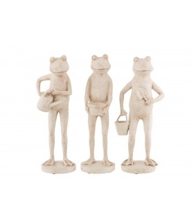FIGURA RANA 22*15*48CM 40312