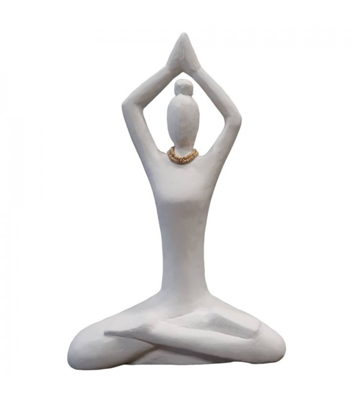 ESCULTURA YOGI 25*8*36CM 14-2326