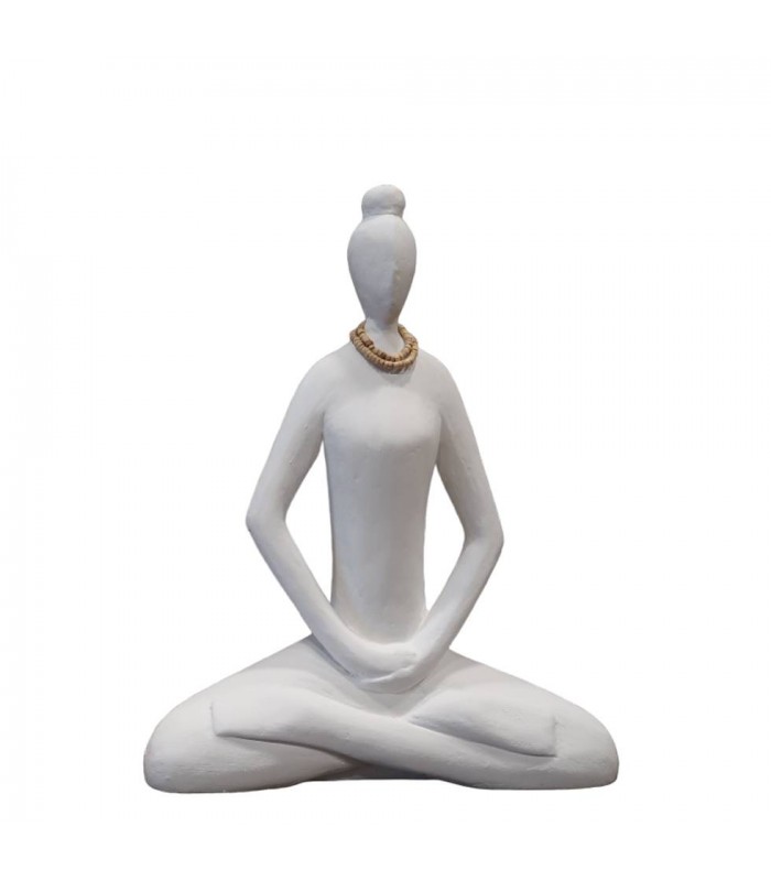 ESCULTURA YOGI 25*8*34CM 14-2327