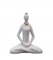 ESCULTURA YOGI 25*8*34CM 14-2327