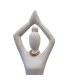 ESCULTURA YOGI 25*8*36CM 14-2326