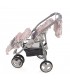 CARRITO GEMELAR LILI GRIS/FLOR 1120900253