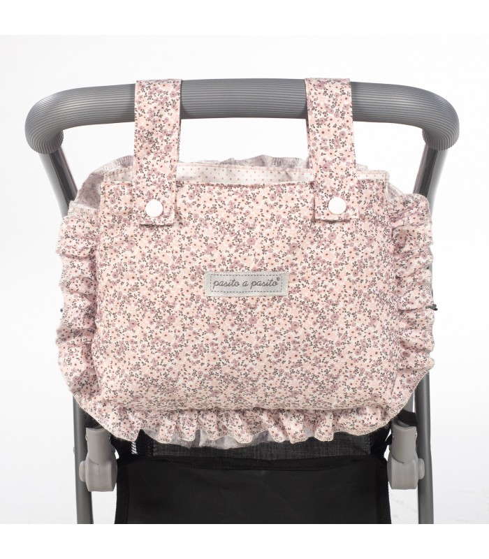 CARRITO GEMELAR LILI GRIS/FLOR 1120900253