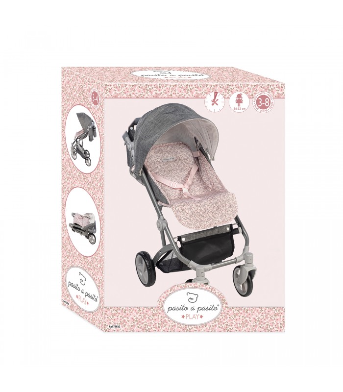 SILLA PASEO GRANDE LILI GRIS/FLOR 1120900254