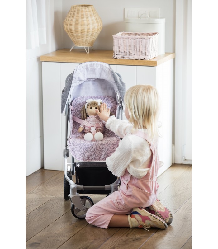 SILLA PASEO GRANDE LILI GRIS/FLOR 1120900254