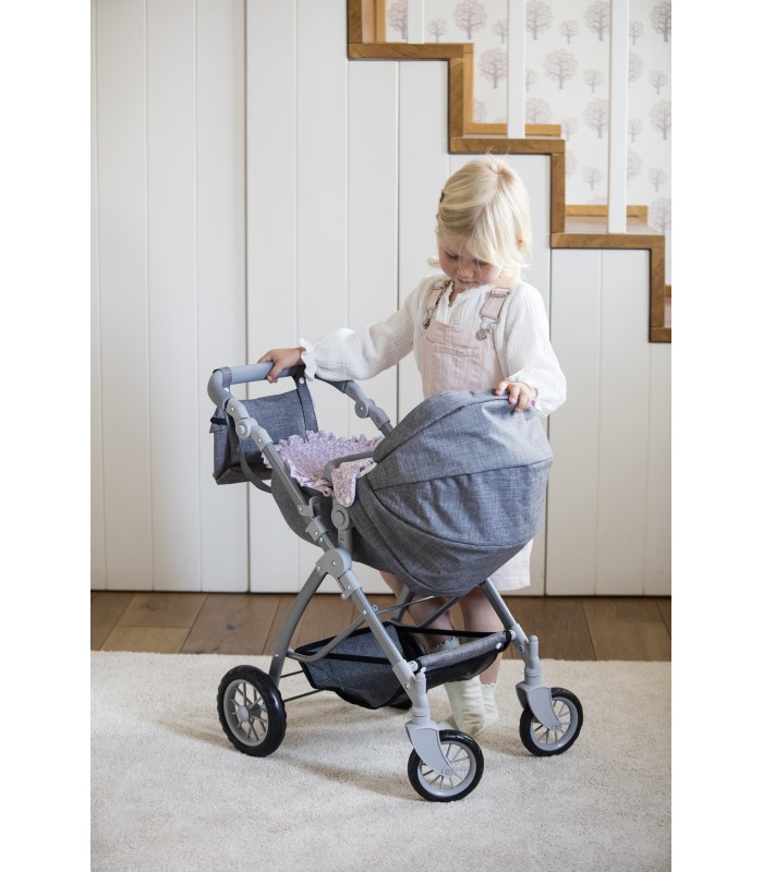 SILLA CUCO GRANDE LILI GRIS/FLOR 1120900255