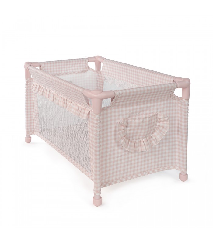 CUNA VIAJE TOM VICHY ROSA 75634