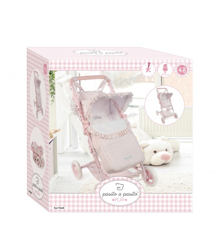 SILLA CON SACO TOM VICHY ROSA 75640