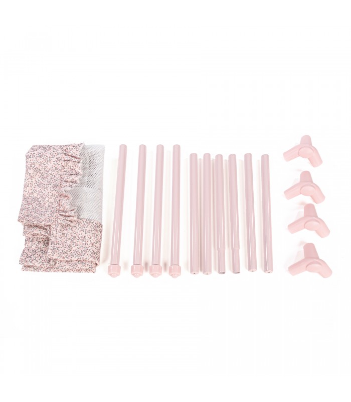 CUNA VIAJE LILI FLOR ROSA 75817