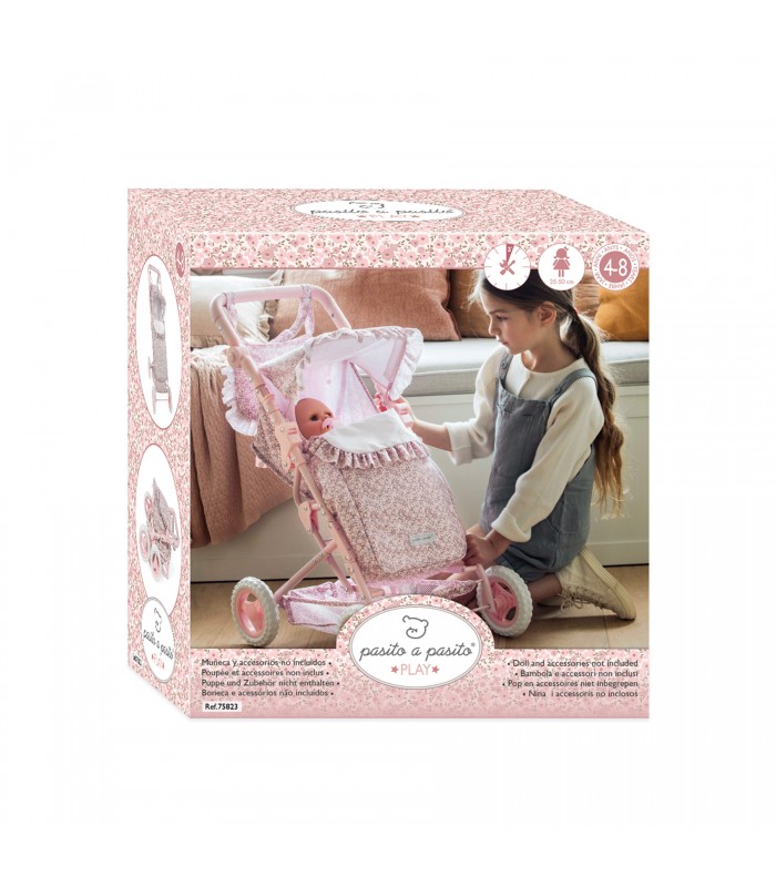 SILLA C/SACO LILI FLOR ROSA 75823