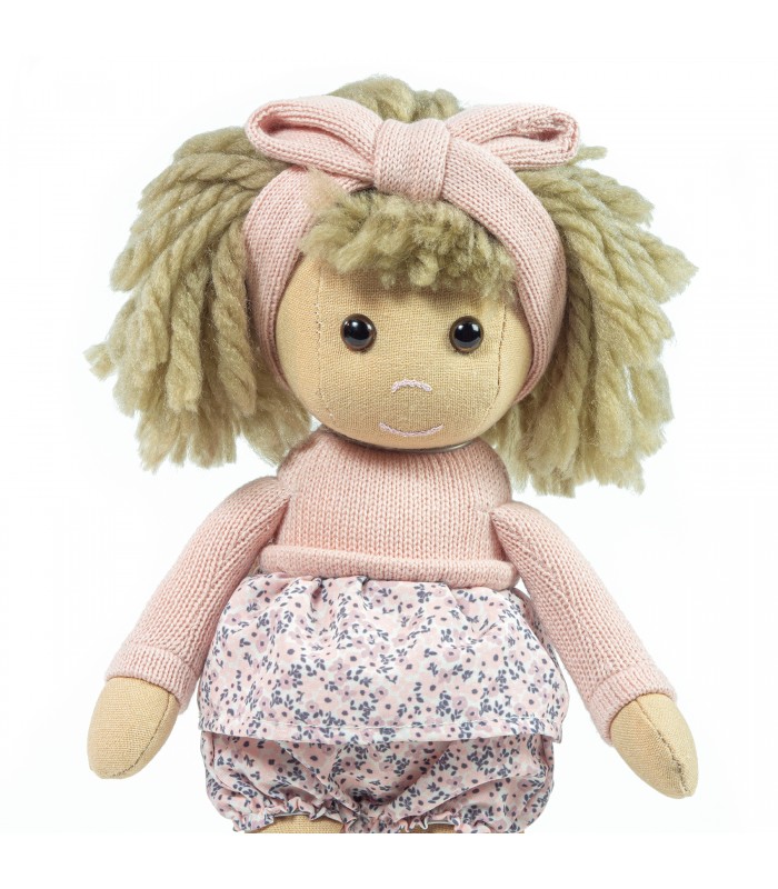 MUÑECA CRIS FLOR ROSA 75824