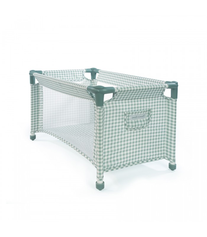 CUNA VIAJE TOM VICHY VERDE 75828