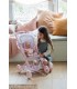 SILLA C/SACO LILI FLOR ROSA 75823