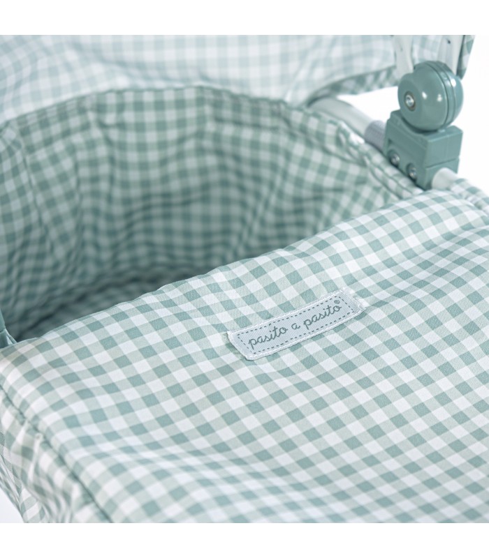 SILLA CUCO PEQUEÑO TOM VICHY VERDE 75833