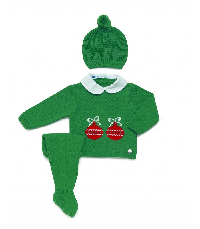 CONJUNTO 3P.BOLAS NAVIDAD 24539