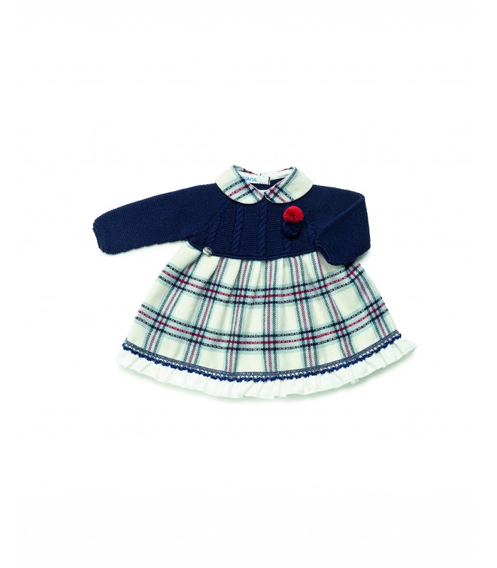 VESTIDO CUADROS 24638