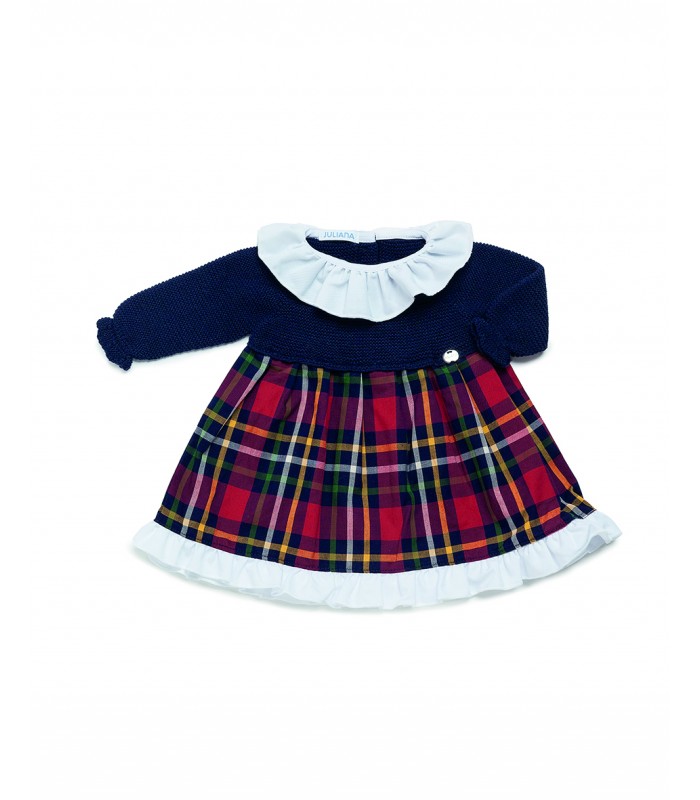 VESTIDO CUADROS 24643