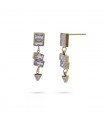 PENDIENTES ACERO CON CIRCONITAS CPE732