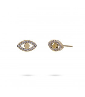 PENDIENTES ACERO Y CIRCONITAS CPE750