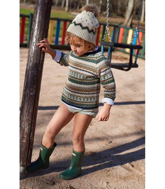 CONJ.CAMISA+BOMBACHO+JERSEY MUSGO 8522/7 LA MARTINICA