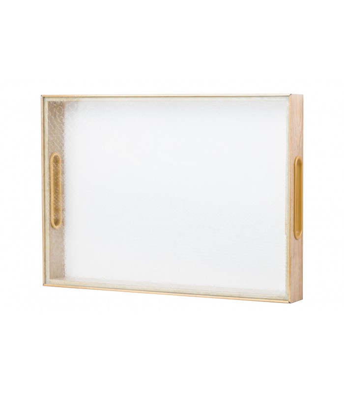 BANDEJA CRISTAL 40*30*5CM 135150