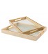 BANDEJA CRISTAL 40*30*5CM 135153