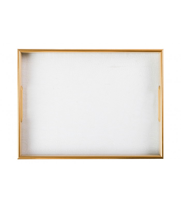 BANDEJA CRISTAL 40*30*5CM 135153